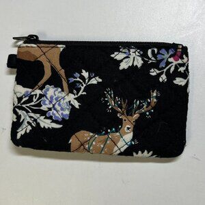 QUILTED Deer Coin Purse Small